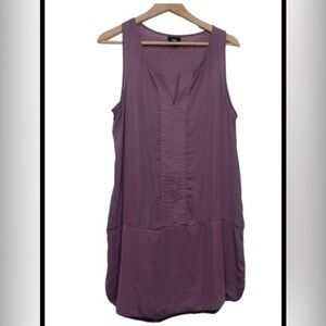 Forever 21 Purple Sleeveless Tunic Dress